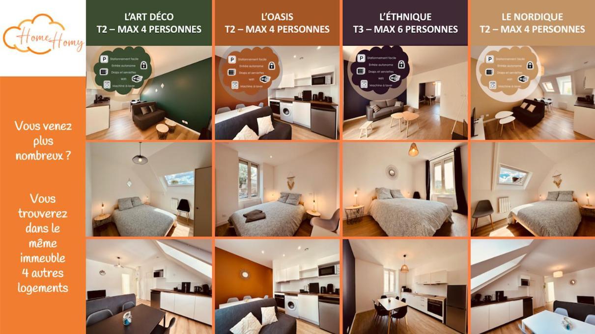 Le Terra Rossa - Home Homy Carhaix-Plouguer Kültér fotó